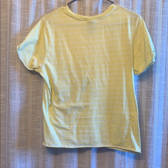 Yellow striped tee - Picture 2 of 4